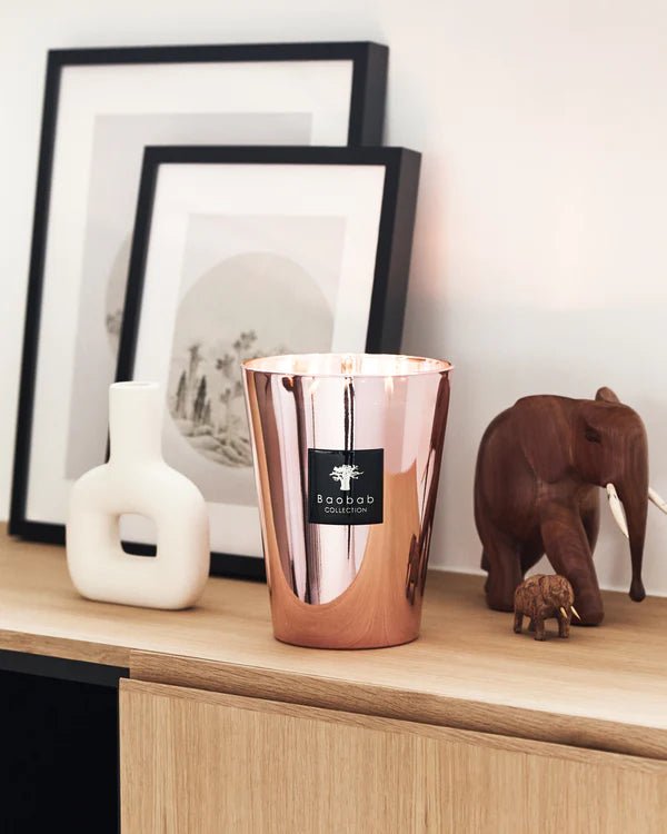 Geurkaars Les Exclusives Roseum | Monument 35 - NU PUUR & GROEN