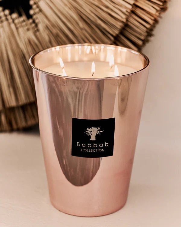 Geurkaars Les Exclusives Roseum | Monument 35 - NU PUUR & GROEN