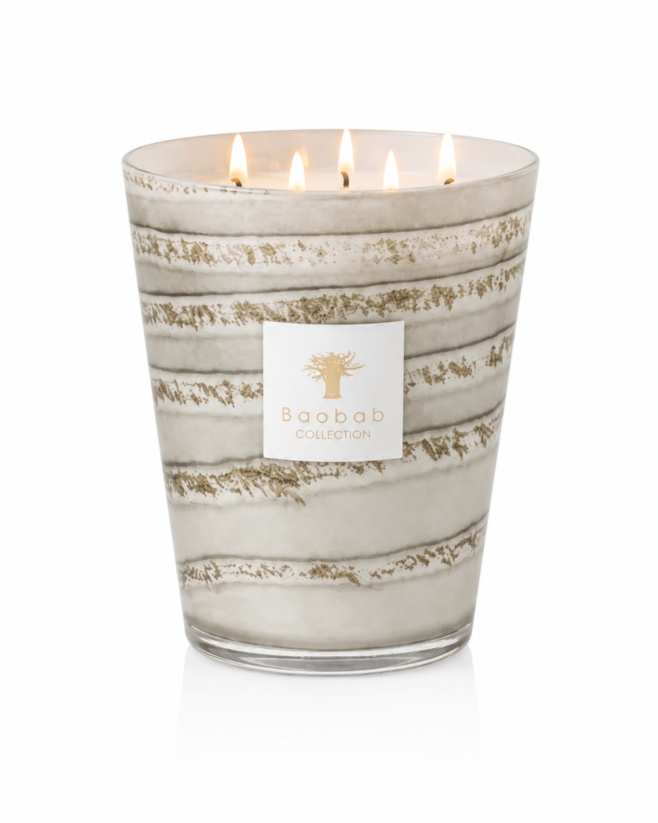 Geurkaars Sand Atacama | Classique 10 - NU PUUR & GROEN