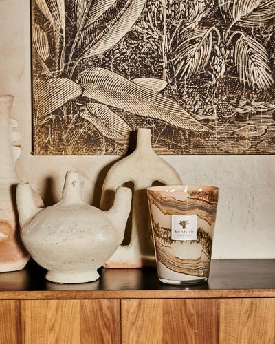 Geurkaars Sand Siloli | Grande 24 - NU PUUR & GROEN