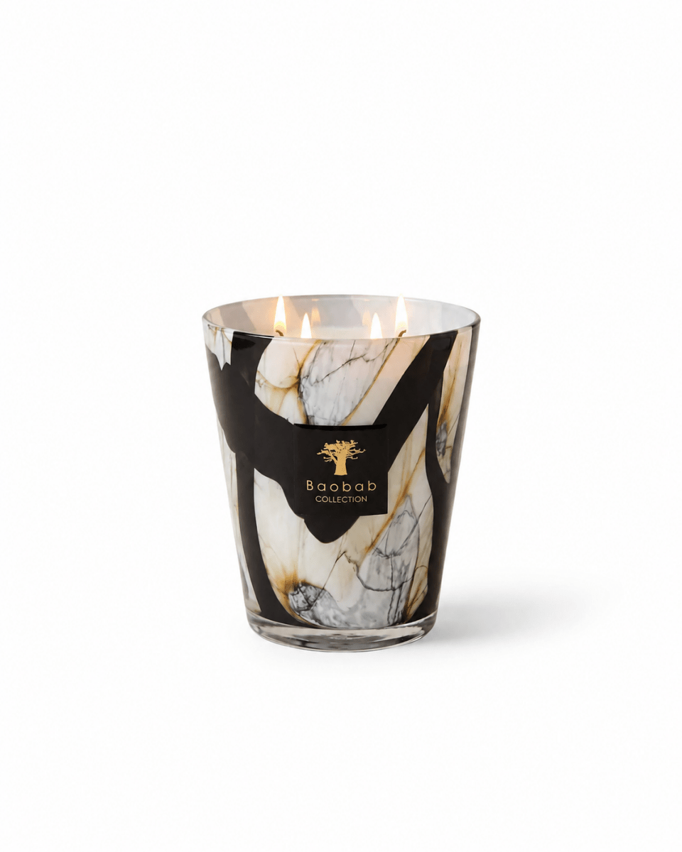 Geurkaars Stones Marble | Classique 10 - NU PUUR & GROEN