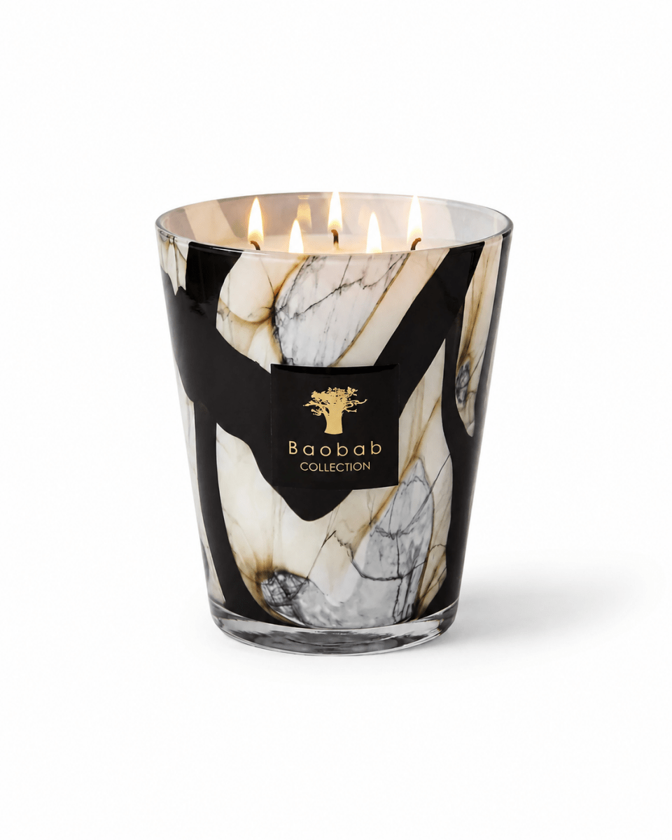 Geurkaars Stones Marble | Classique 10 - NU PUUR & GROEN