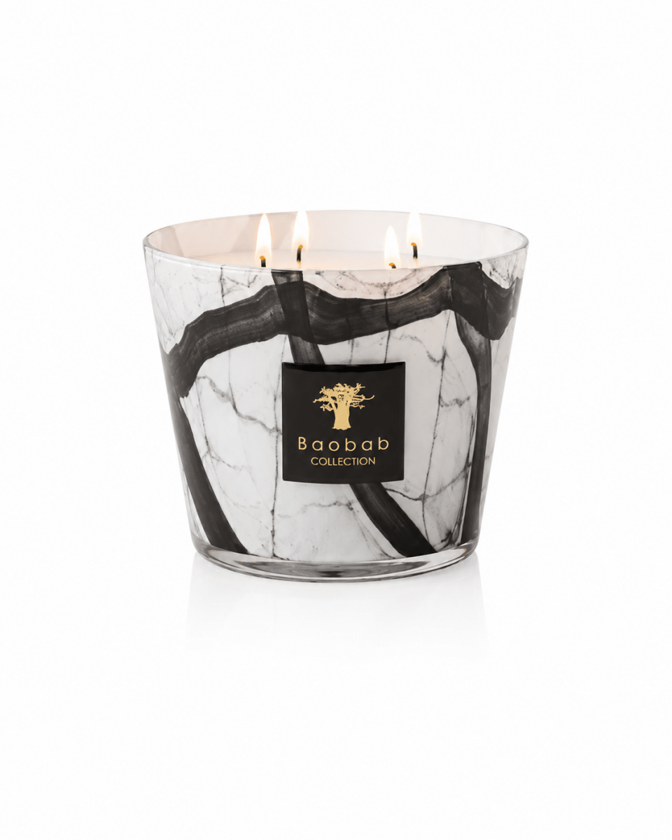 Geurkaars Stones Marble | Grande 24 - NU PUUR & GROEN