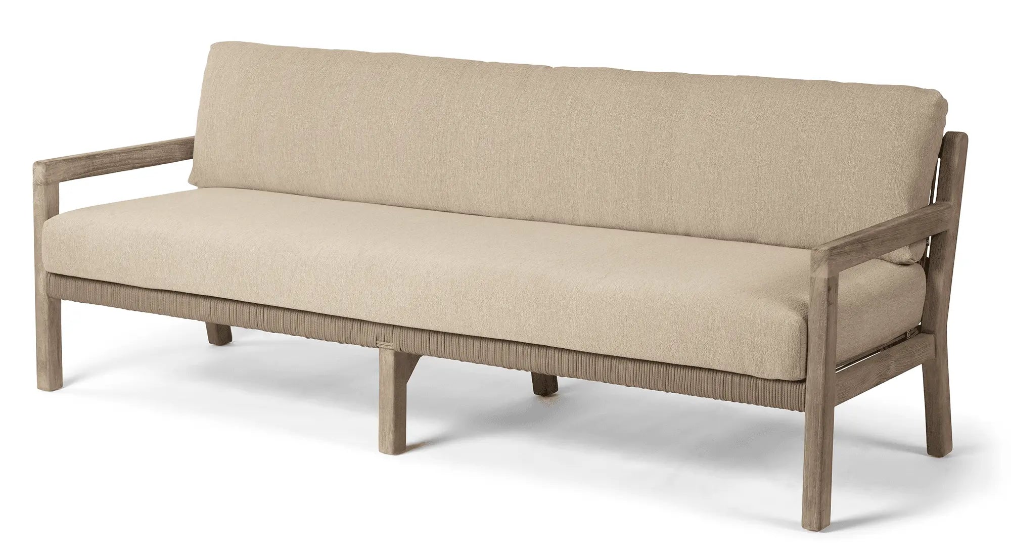 3-Seater Mario | Teak Natural Grey / Rope