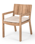 Armchair Mario | Teak Natural Grey