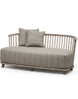 Lounge Carol 2-Seater | Teak Natural Grey
