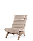 Easy Chair Sachin | Teak Natural Grey