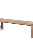 Bench Jacoba Small | Teak Natural Grey