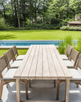 Chair Fiona | Teak Natural Grey / PE Wicker Antique Weed