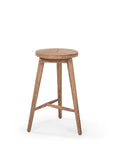 Taburete de Bar Asti | Teca Gris Natural