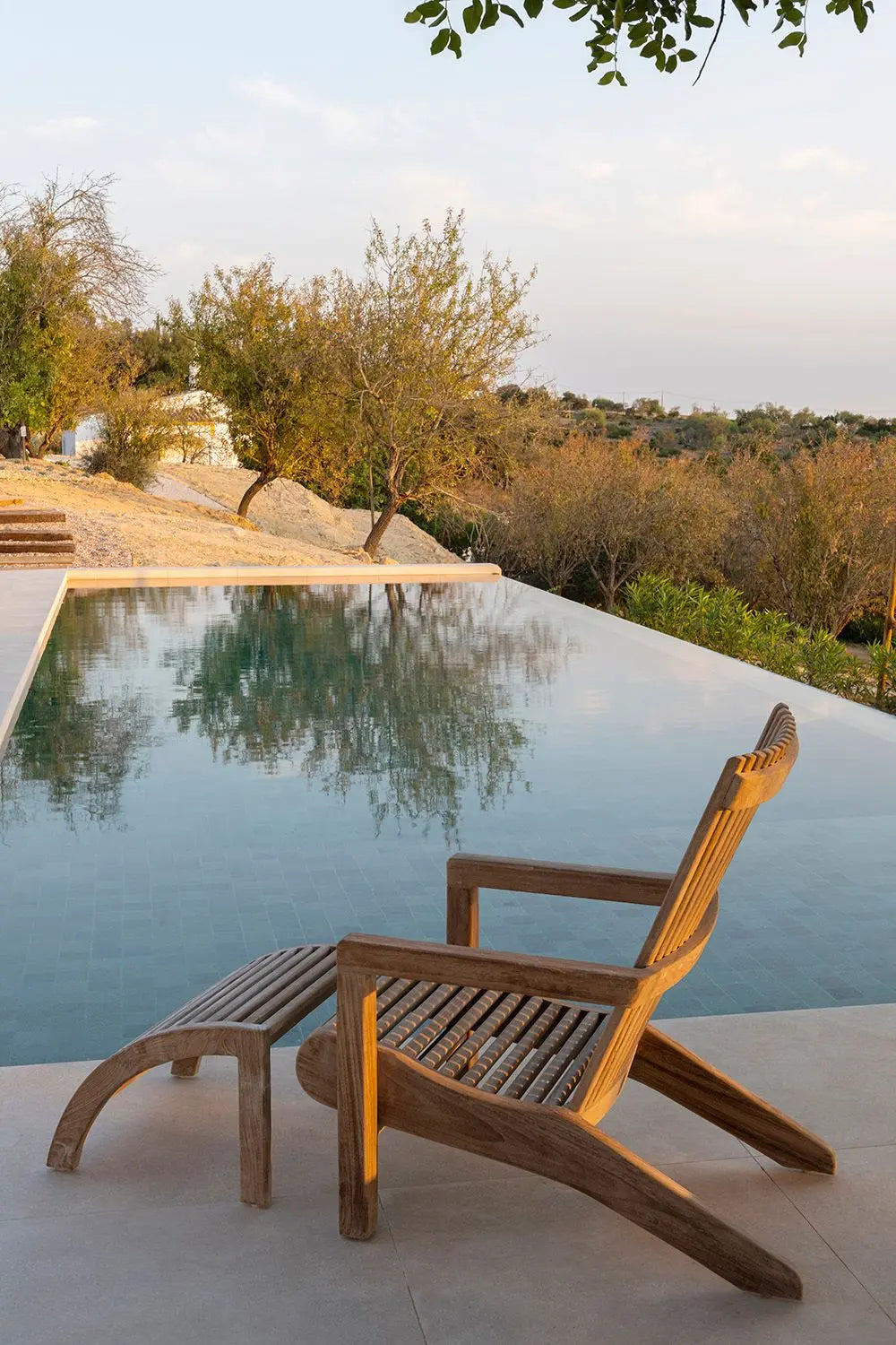 Easy Chair Orso | Teak Natural Grey