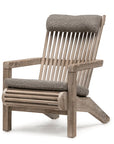 Easy Chair Orso | Teak Natural Grey