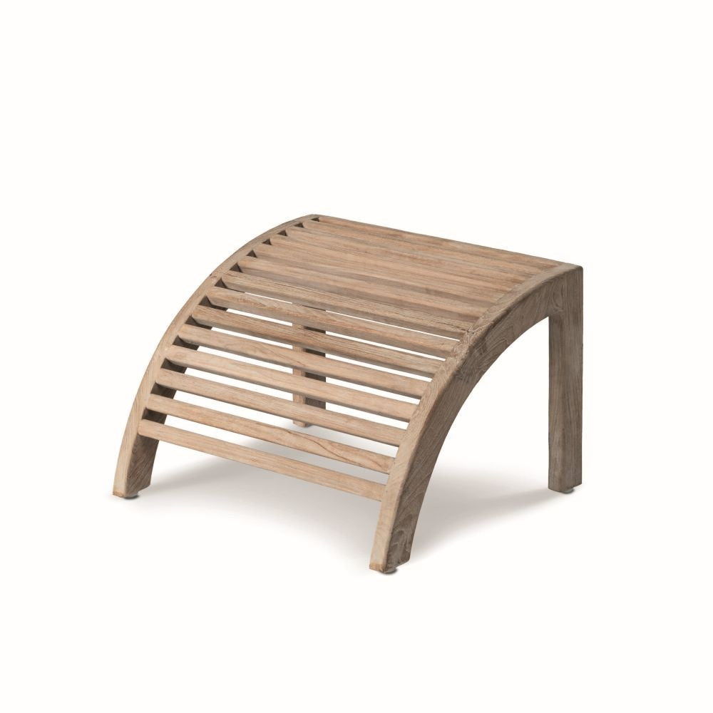 Footrest Orso | Teak Natural Grey