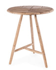 Stehtisch Faye | Teak Natur Grau