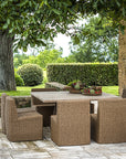 Square Table Dennis | Reclaimed Teak Natural Grey