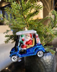Golfkar Kerstman | Kerst ornament