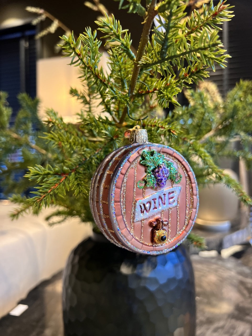 Wijnvat | Kerst ornament