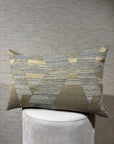 Sierkussen | Coup De Foudre Gold Grey 60 x 40 cm