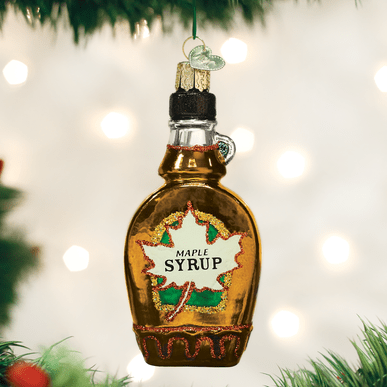 Kerst ornament | Ahornsiroop | 10 cm - NU PUUR & GROEN