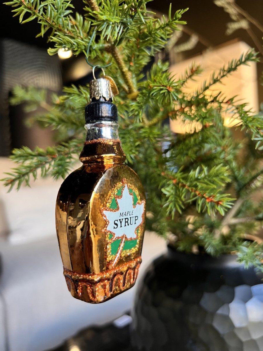 Kerst ornament | Ahornsiroop | 10 cm - NU PUUR & GROEN