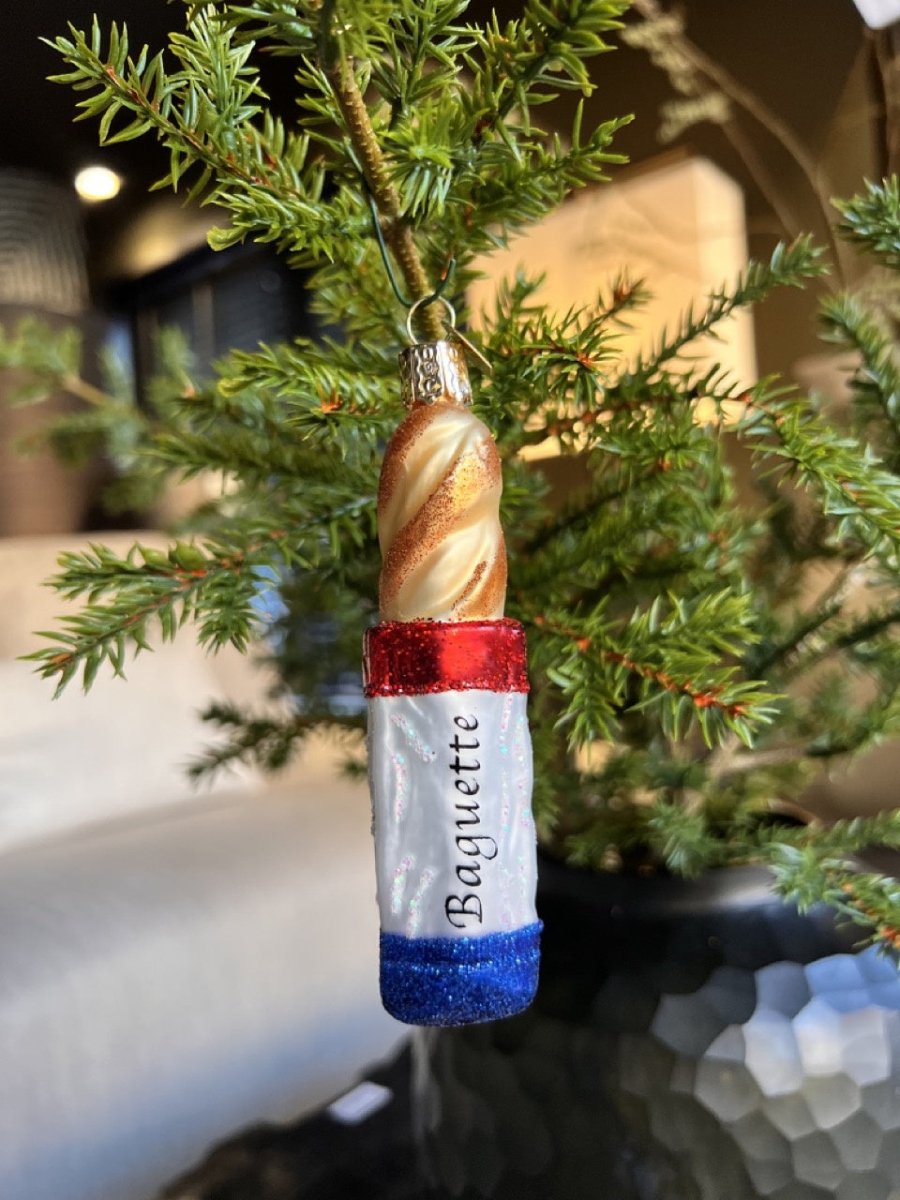 Kerst ornament | Baguette | 11 cm - NU PUUR & GROEN
