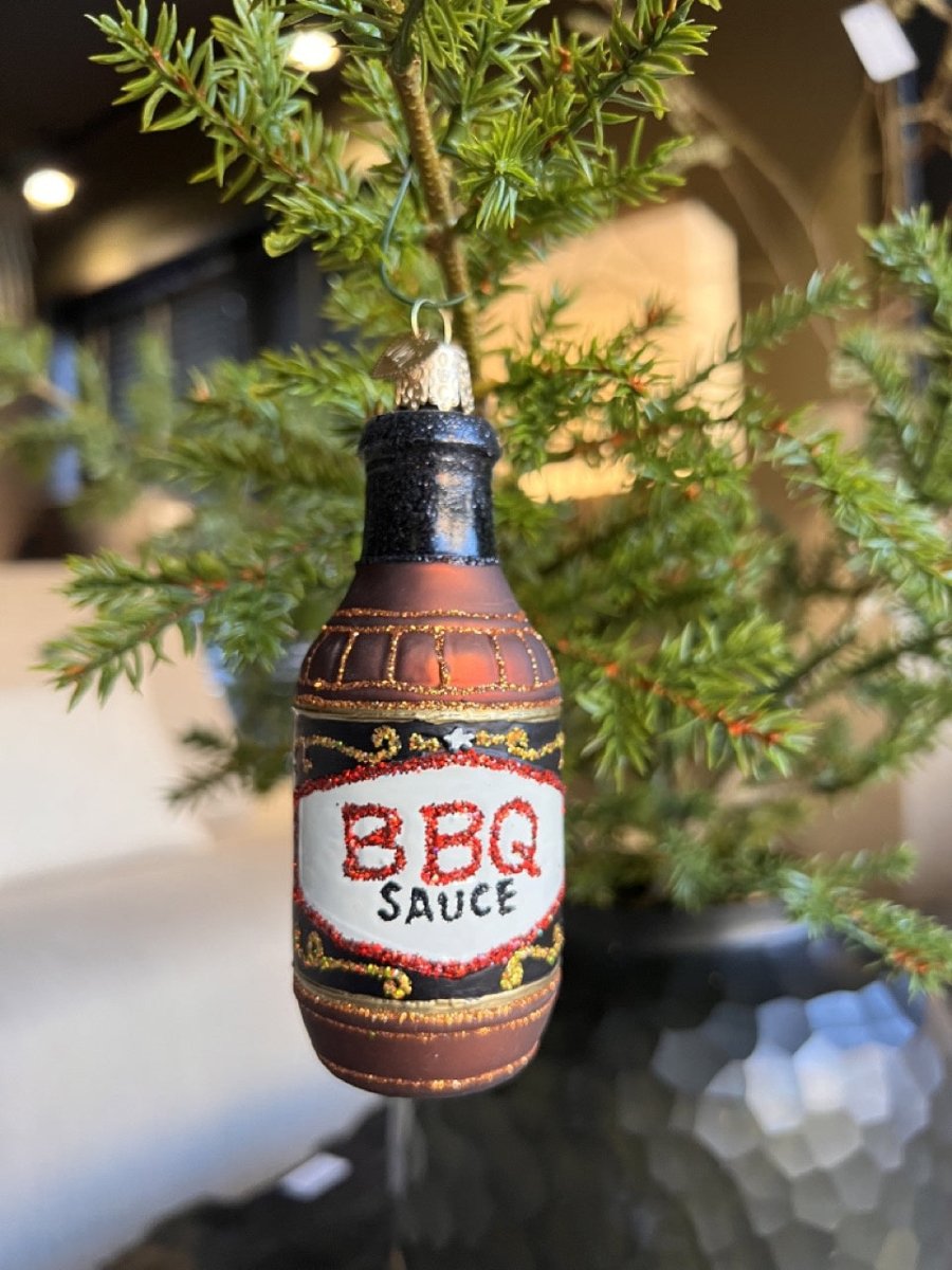 Kerst ornament | Barbecuesaus | 11 cm - NU PUUR & GROEN