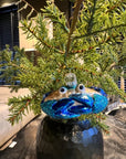 Kerst ornament | Blauwe krab | 4 cm - NU PUUR & GROEN