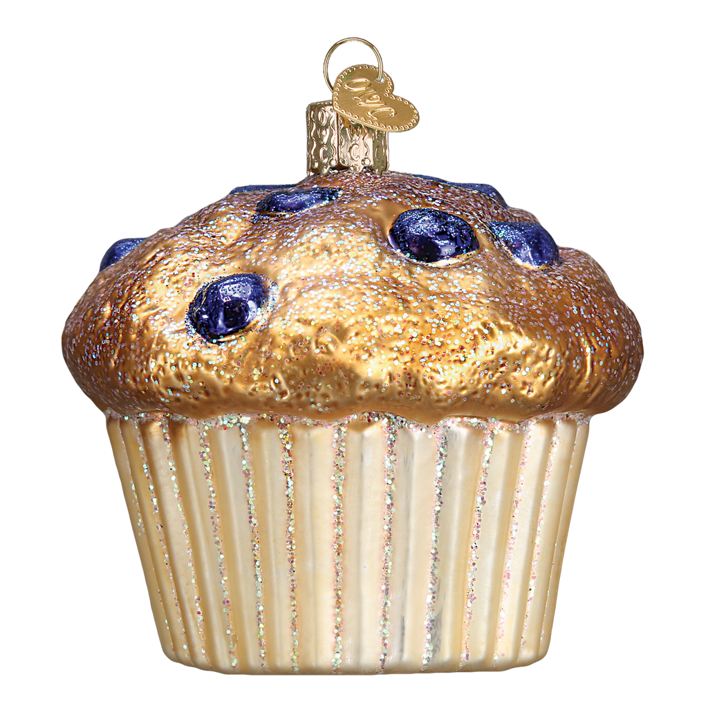 Kerst ornament | Blueberry muffin | 8 cm - NU PUUR & GROEN