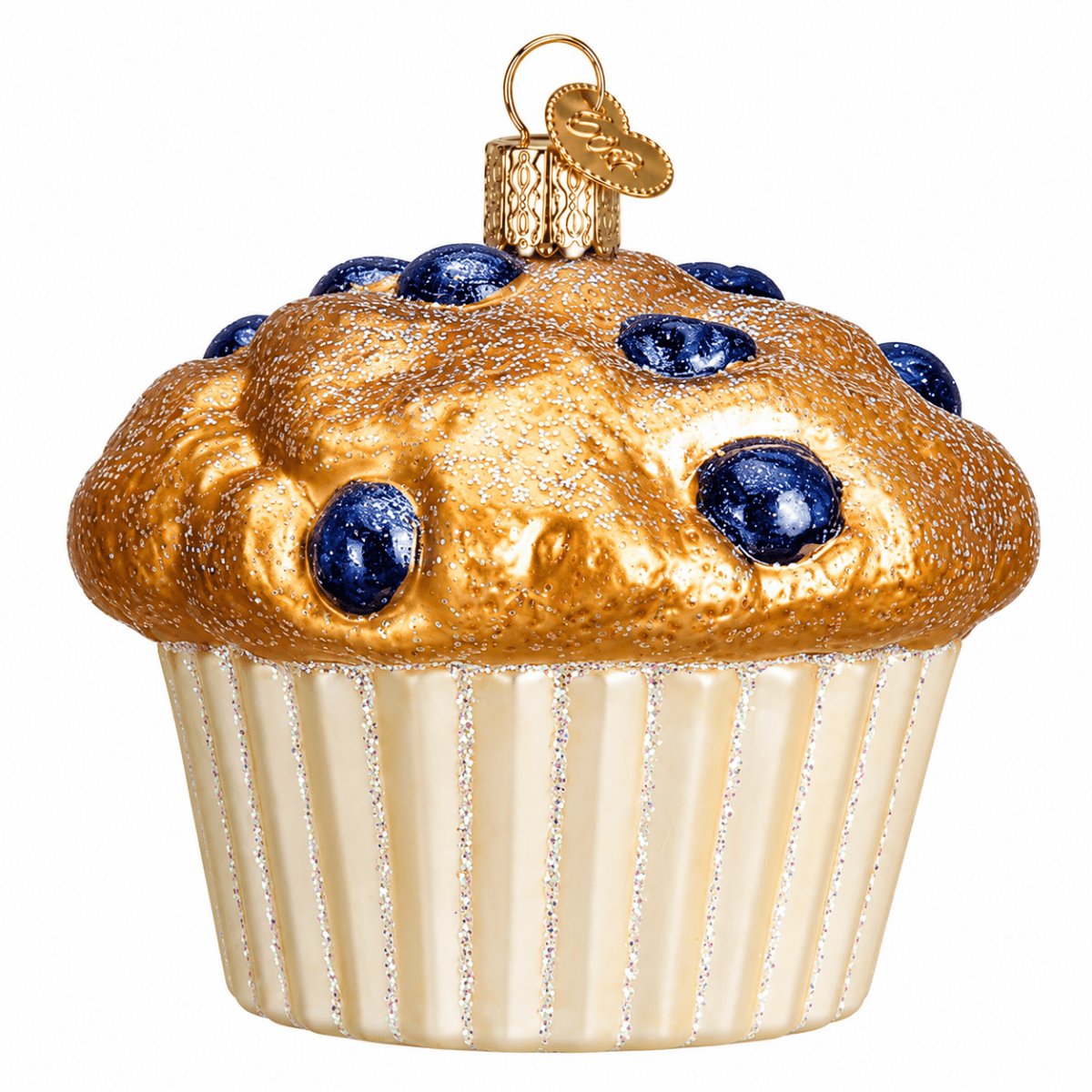 Kerst ornament | Blueberry muffin | 8 cm - NU PUUR & GROEN