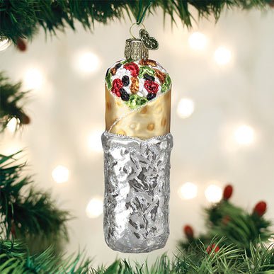 Kerst ornament | Burrito | 10 cm - NU PUUR & GROEN