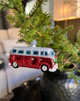 Kerst ornament | Camperbus | 9 cm - NU PUUR & GROEN