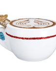 Kerst ornament | Cappuccino | 8 cm - NU PUUR & GROEN