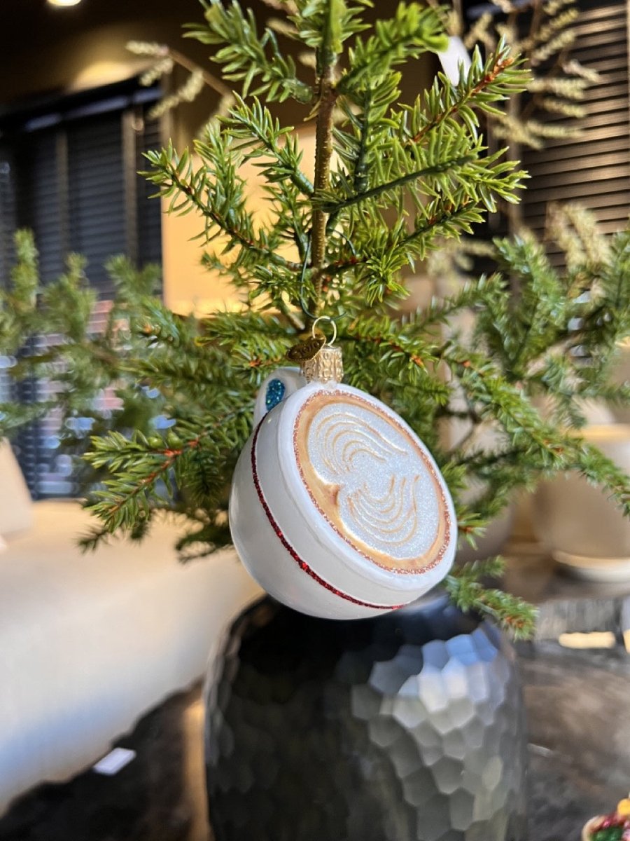 Kerst ornament | Cappuccino | 8 cm - NU PUUR & GROEN