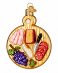 Kerst ornament | Charcuterieplank | 11 cm - NU PUUR & GROEN