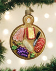 Kerst ornament | Charcuterieplank | 11 cm - NU PUUR & GROEN
