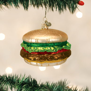 Kerst ornament | Cheeseburger | 6 cm - NU PUUR & GROEN
