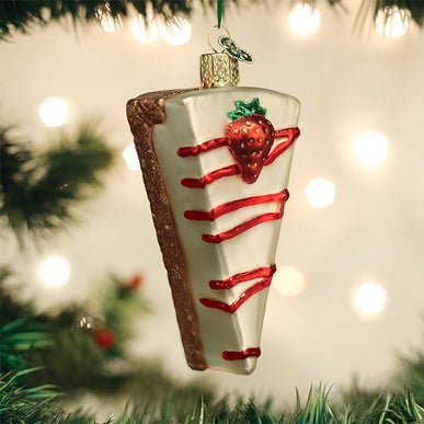 Kerst ornament | Cheesecake | 10 cm - NU PUUR & GROEN
