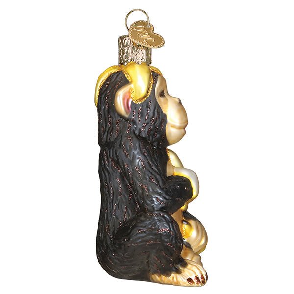Kerst ornament | Chimpansee | 10 cm - NU PUUR & GROEN