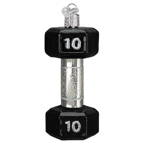 Kerst ornament | Dumbbell | 10 cm - NU PUUR & GROEN