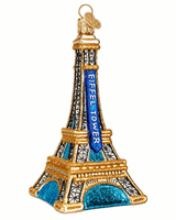 Kerst ornament | Eiffeltoren | 13 cm