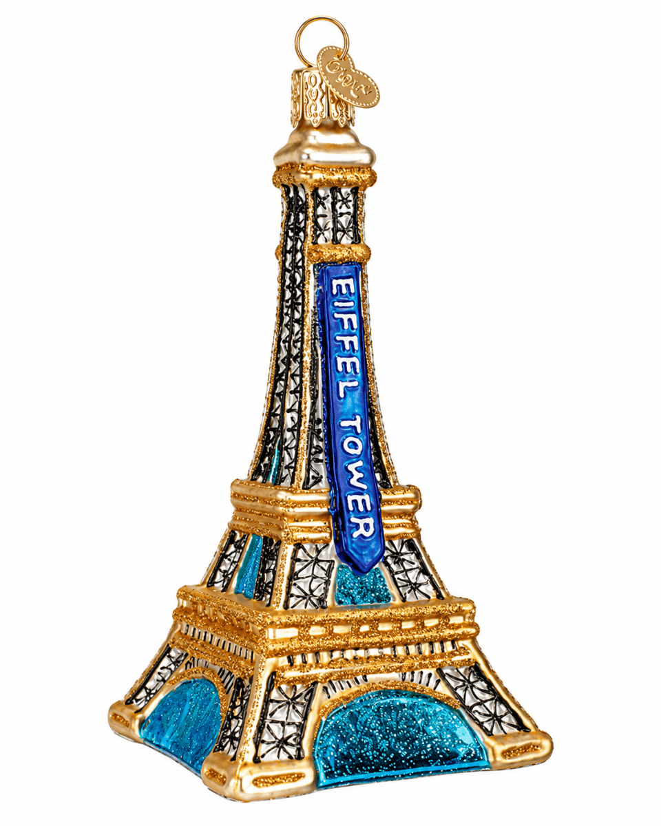 Kerst ornament | Eiffeltoren | 13 cm - NU PUUR & GROEN