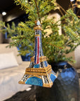 Kerst ornament | Eiffeltoren | 13 cm - NU PUUR & GROEN