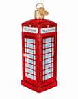 Kerst ornament | Engelse telefooncel | 10 cm - NU PUUR & GROEN