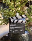 Kerst ornament | Filmklapper | 11 cm - NU PUUR & GROEN