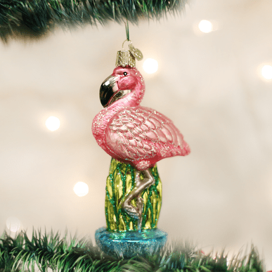 Kerst ornament | Flamingo | 13 cm - NU PUUR & GROEN