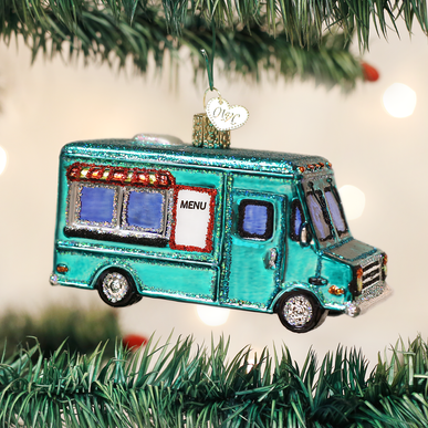 Kerst ornament | Foodtruck | 9 cm - NU PUUR & GROEN