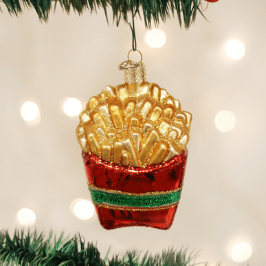 Kerst ornament | Franse frietjes | 11 cm - NU PUUR & GROEN