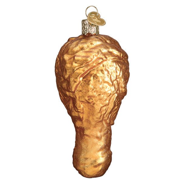 Kerst ornament | Gefrituurde Kipdrumstick | 10 cm - NU PUUR & GROEN