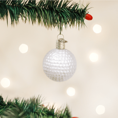 Kerst ornament | Golfbal | 8 cm - NU PUUR & GROEN