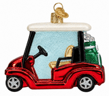 Kerst ornament | Golfkar | 9 cm